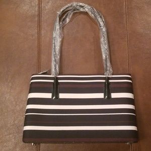 NWT stripped purse